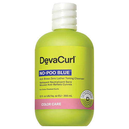 DevaCurl No-Poo Blue Anti-Brass Zero Lather Toning Cleanser