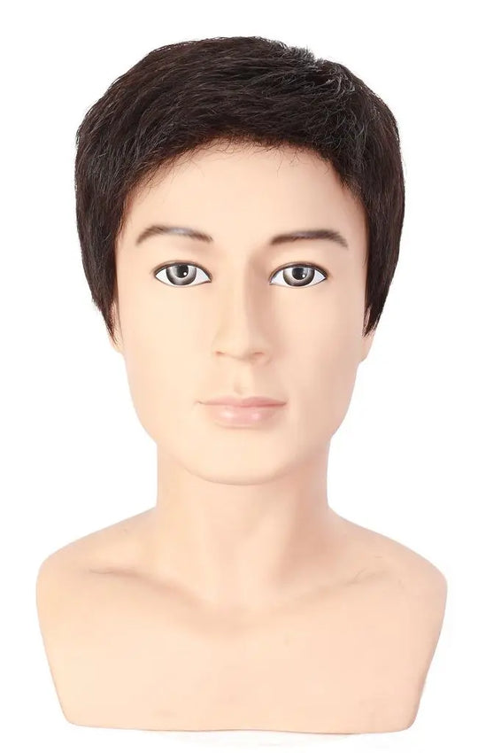 Natural Way HH Lucas: 100% Human Hair Handmade Wig