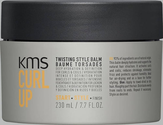 KMS CurlUp Twisting Style Balm