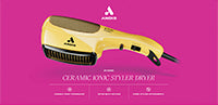 Andis Dryer Styler Ceramic Gold