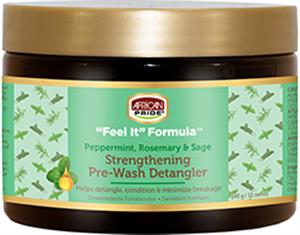 African Pride "Feel It" Formula Peppermint, Rosemary & Sage Pre-Wash Detangler