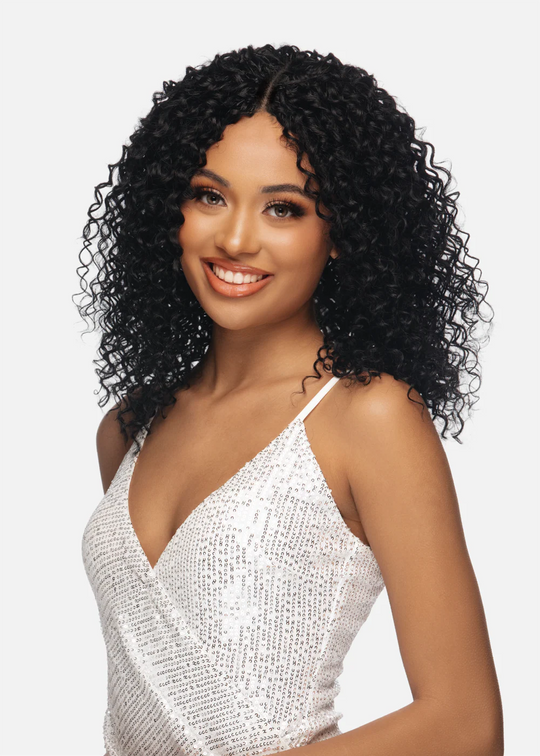 Vivica A. Fox Black Rose Human Hair Crochet Extensions - Water Wave