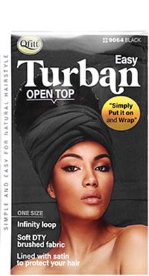 Qfitt Easy Turban with Open Top