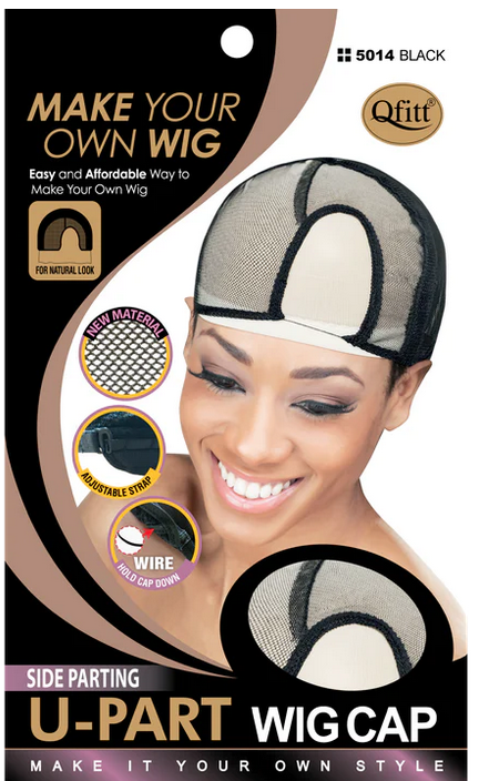 Qfitt Side Parting U-Part Wig Cap