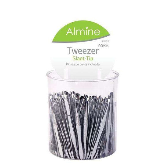 Almine Tweezers Slant Tip