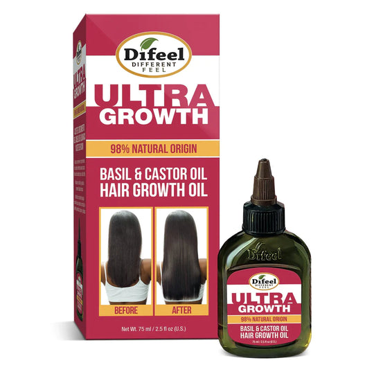 Difeel Ultra Growth Basil & Castor Hair Growth Hair Oil