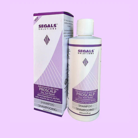 Segals Solutions Advanced Scalp Care ProScalp Shampoo for Dry Itch Relief