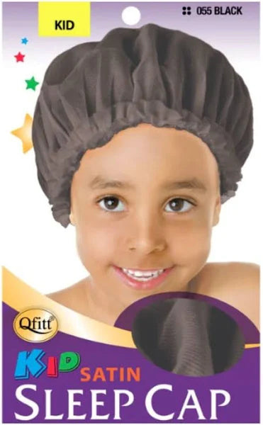 Qfitt Kid's Satin Sleep Cap