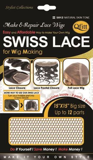 Qfitt Swiss Lace for Wig Making