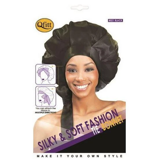 Qfitt Silky & Soft Fashion Tie Bonnet
