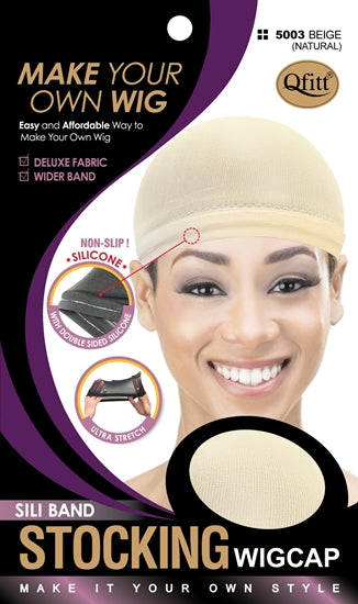 Qfitt Sili Band Stocking Wig Cap