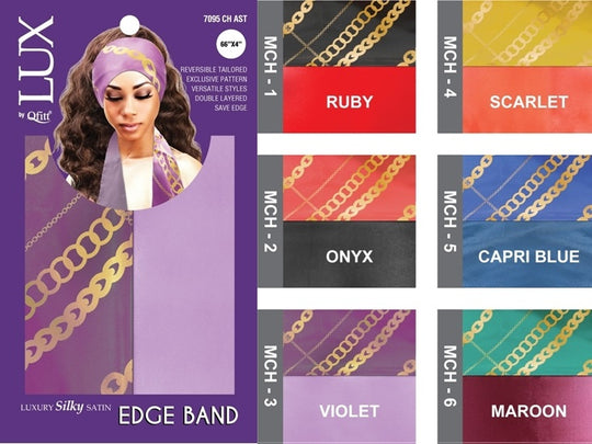 QFitt Luxury Silky Satin Edge Band