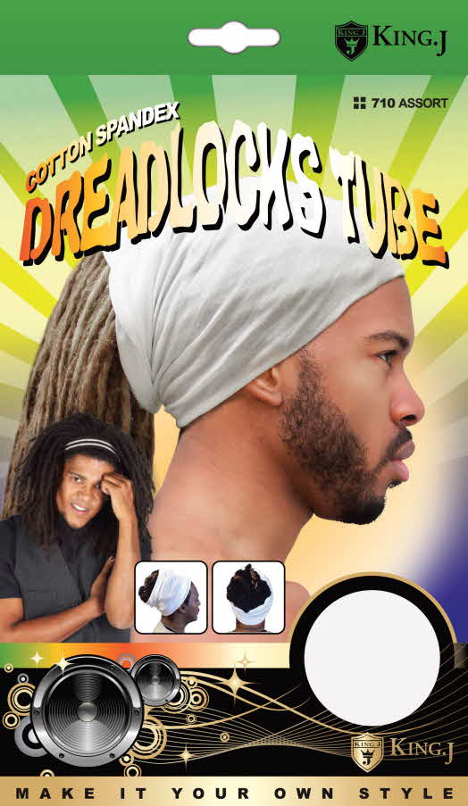 M&M Headgear Spandex Dreadlocks Tube Men Cotton