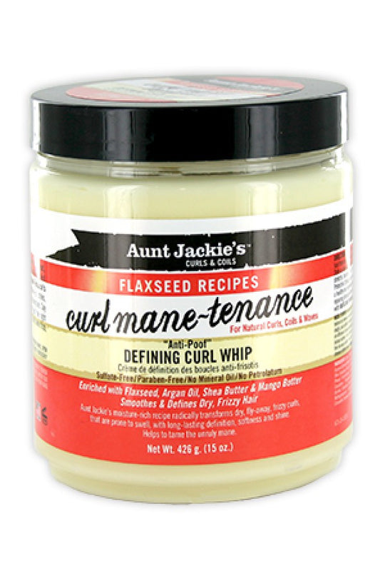 Aunt Jackie's Curls & Coils Curl Mane-tenance Flaxseed Defining Curl Whip