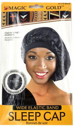 Magic Wide Elastic Band Sleep Cap