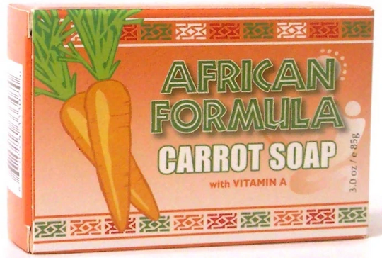 African Formula Carrot Soap with Vitamin A