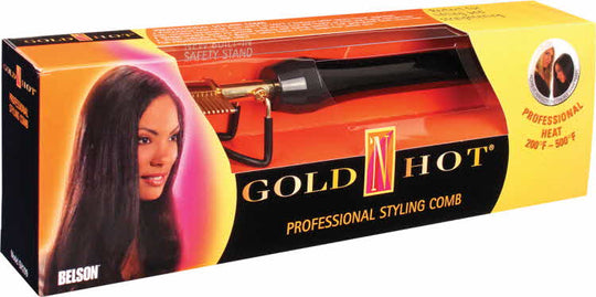 Gold N Hot Pressing Comb