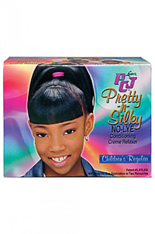 PCJ Pretty-N-Silky No-Lye Children's Conditioning Creme Relaxer Kit