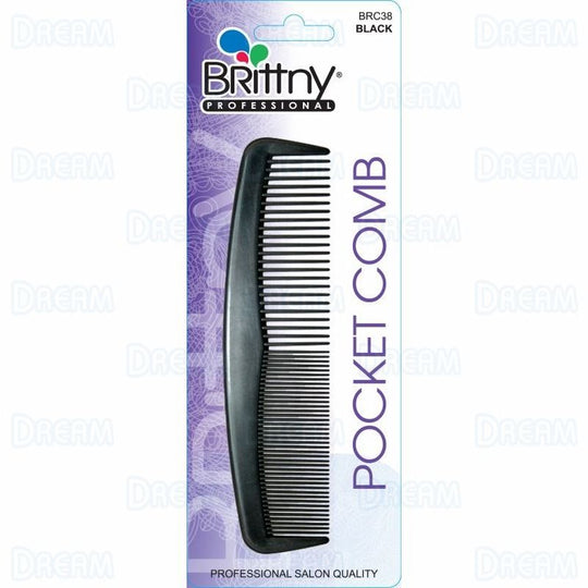 Brittny 5″ Pocket Comb Black