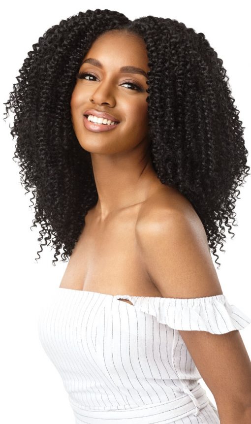 OUTRE BIG BEAUTIFUL HAIR CLIP-IN 4A KINKY CURL 10"