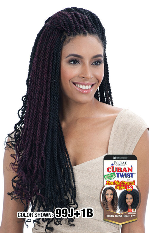 Equal Cuban Twist Braid 24"
