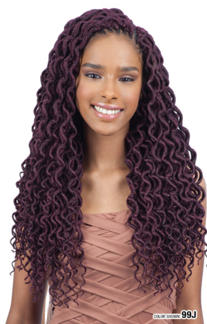 Freetress 2x Soft Curly Faux Loc 18"