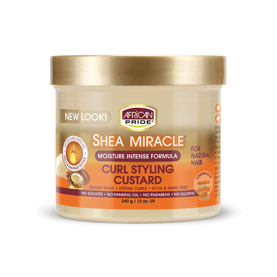 African Pride Shea Miracle Curl Styling Custard