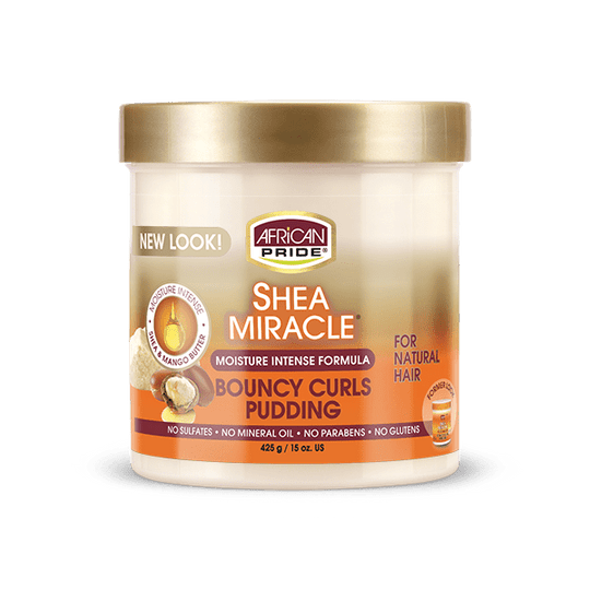 African Pride Shea Miracle Bouncy Curls Pudding