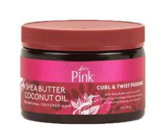Pink Shea Butter Coconut Oil Curl & Twist Pudding