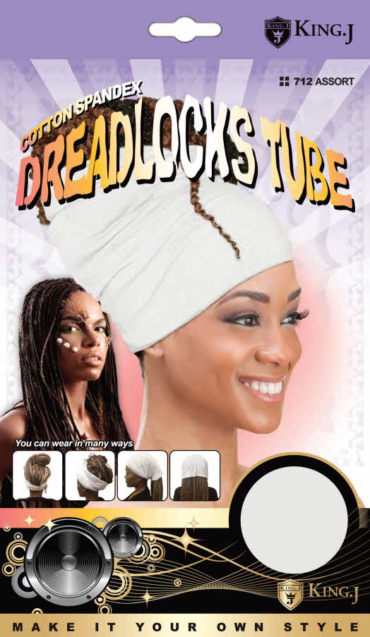 M&M Headgear Spandex Women Dreadlocks Tube   