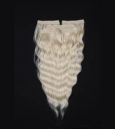 Natural Way Synthetic 7PCS Clip-in Deep Wave 20"