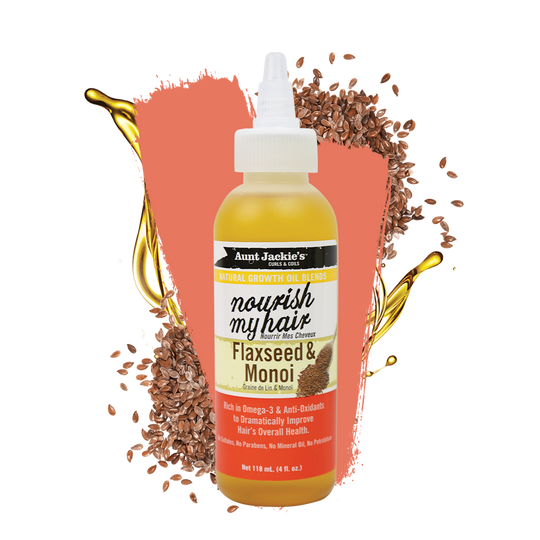Aunt Jackie's Curls & Coils Flaxseed & Monoi Oil