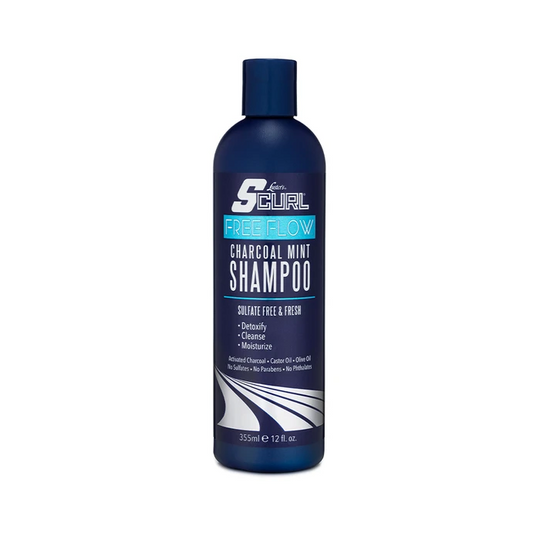 S-Curl Free Flow Charcoal Mint Shampoo