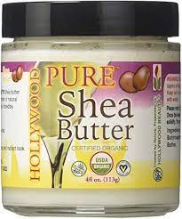 HollyWood Beauty Organic Shea Butter Oil Jar