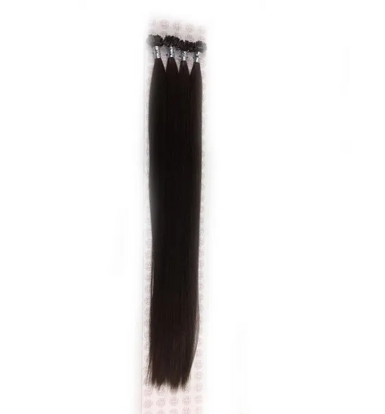 Natural Way Square-TIP Hair Fusion Extensions:  22"