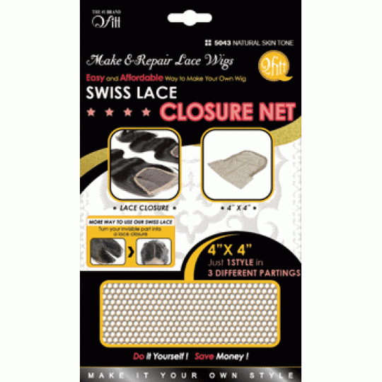 Qfitt Swiss Lace Closure Net