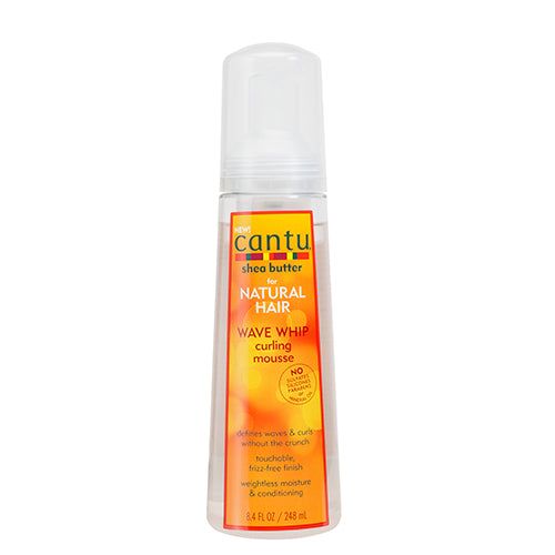 Cantu Natural Hair Shea Butter Wave Whip Curling Mousse